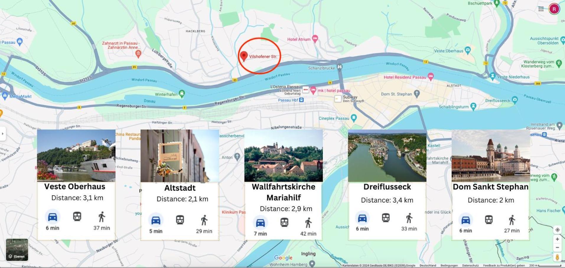 Hyggelig - Die Kleine Stadtoase Passau Exteriör bild